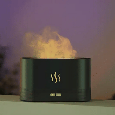 RGB Flame Humidifier and Aroma Diffuser (FREE HOME DELIVERY)